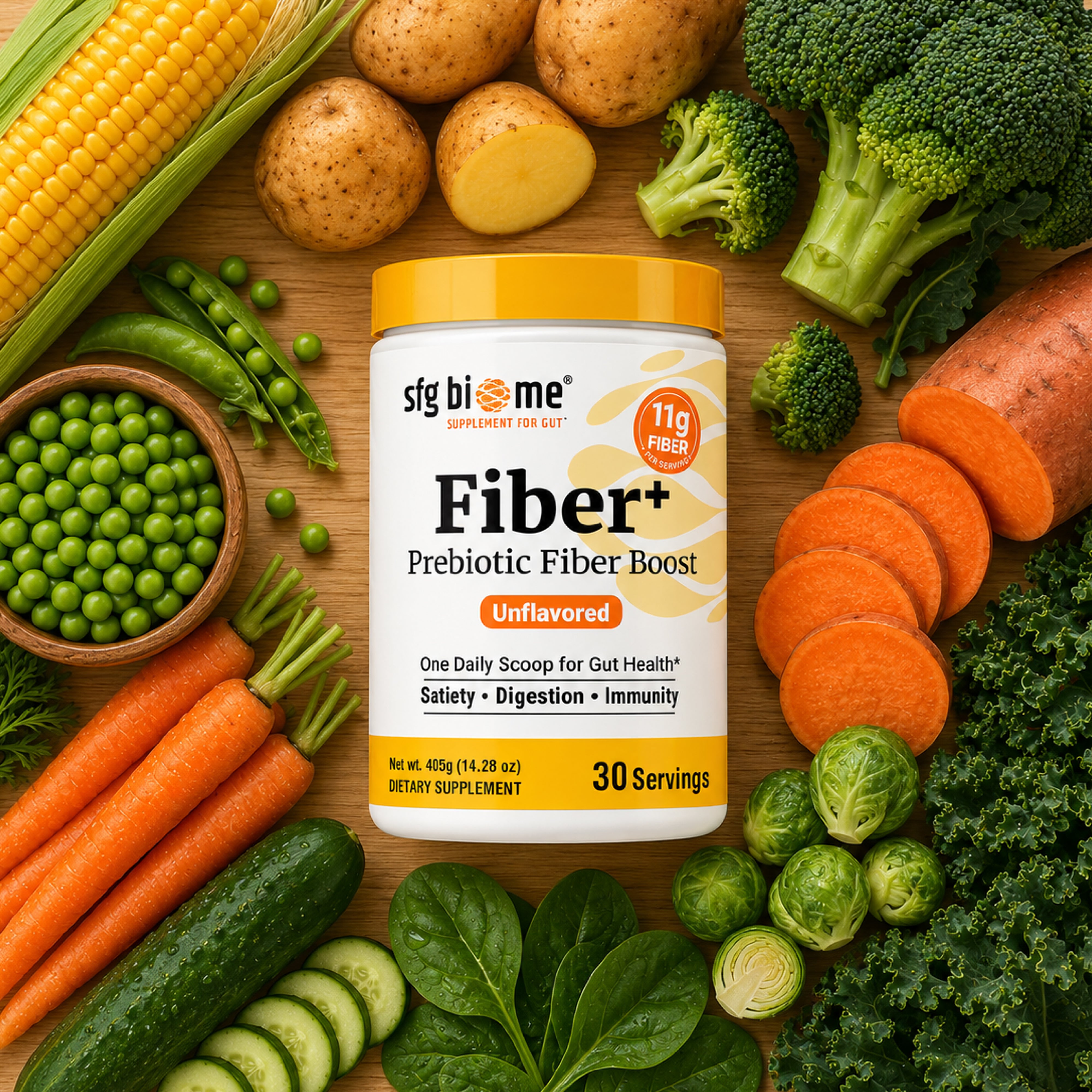 Fiber+ Prebiotic Fiber Boost