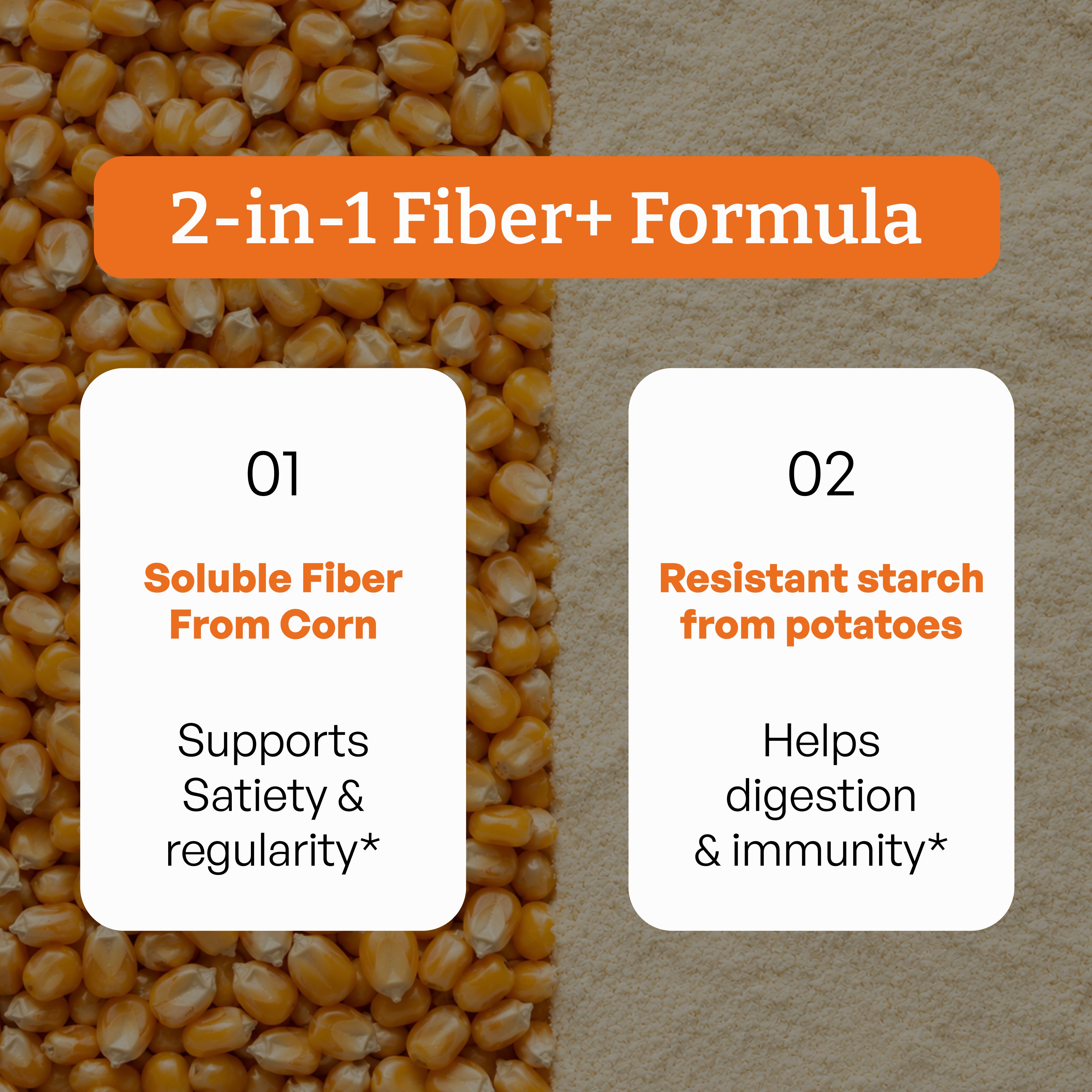 Fiber+ Prebiotic Fiber Boost