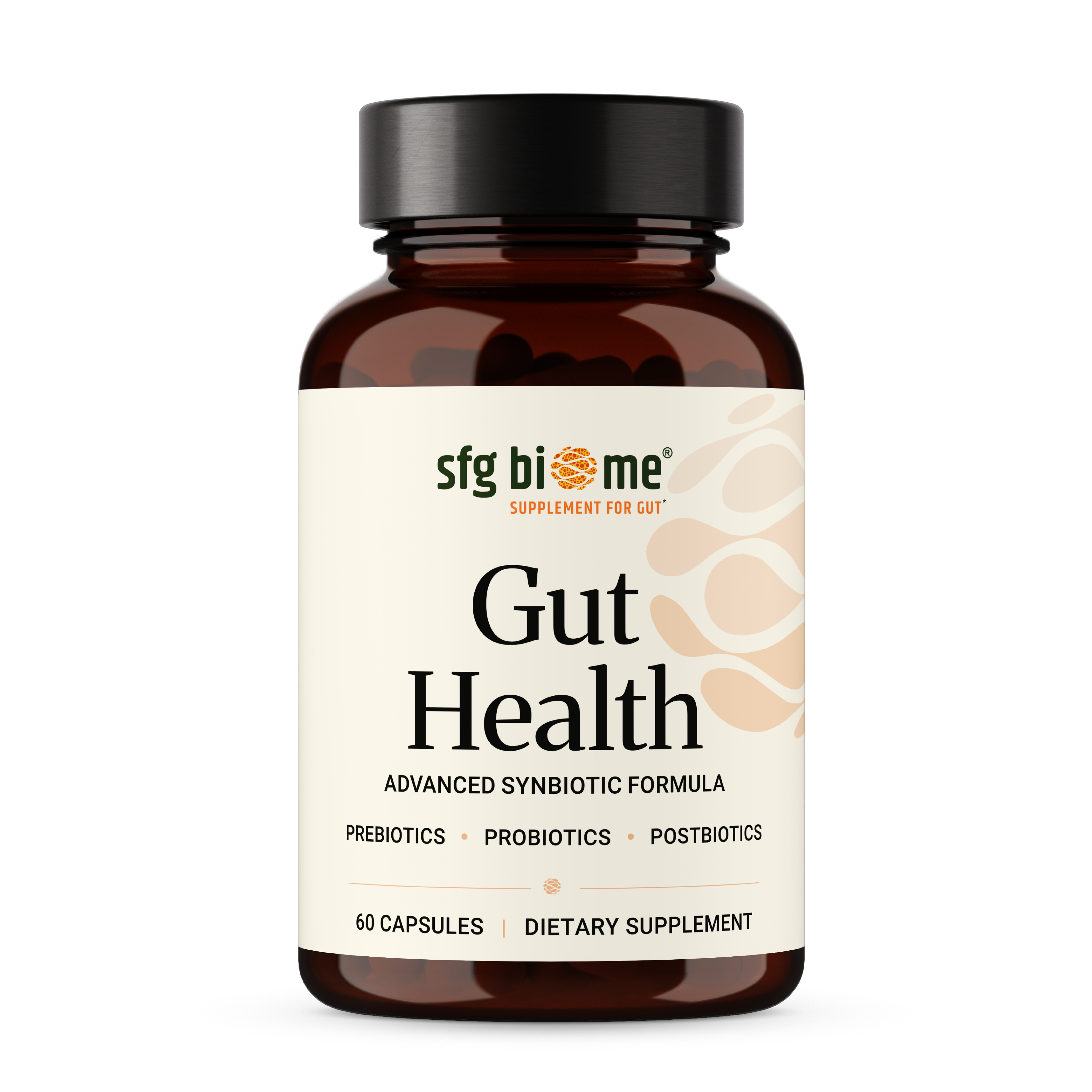 Gut Health – Advanced Synbiotic Formula (Prebiotics + Probiotics + Postbiotics)