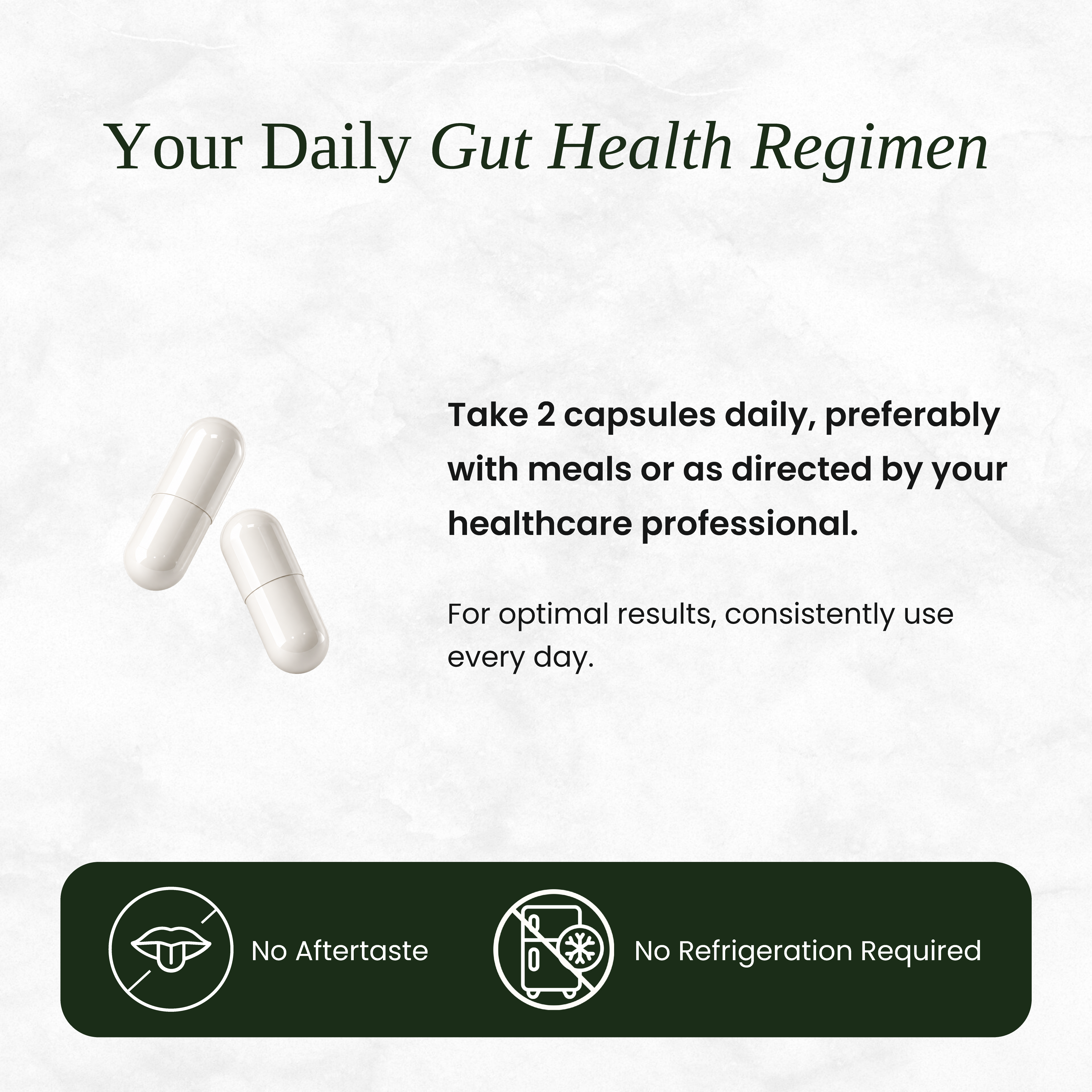 Gut Health – Advanced Synbiotic Formula (Prebiotics + Probiotics + Postbiotics)