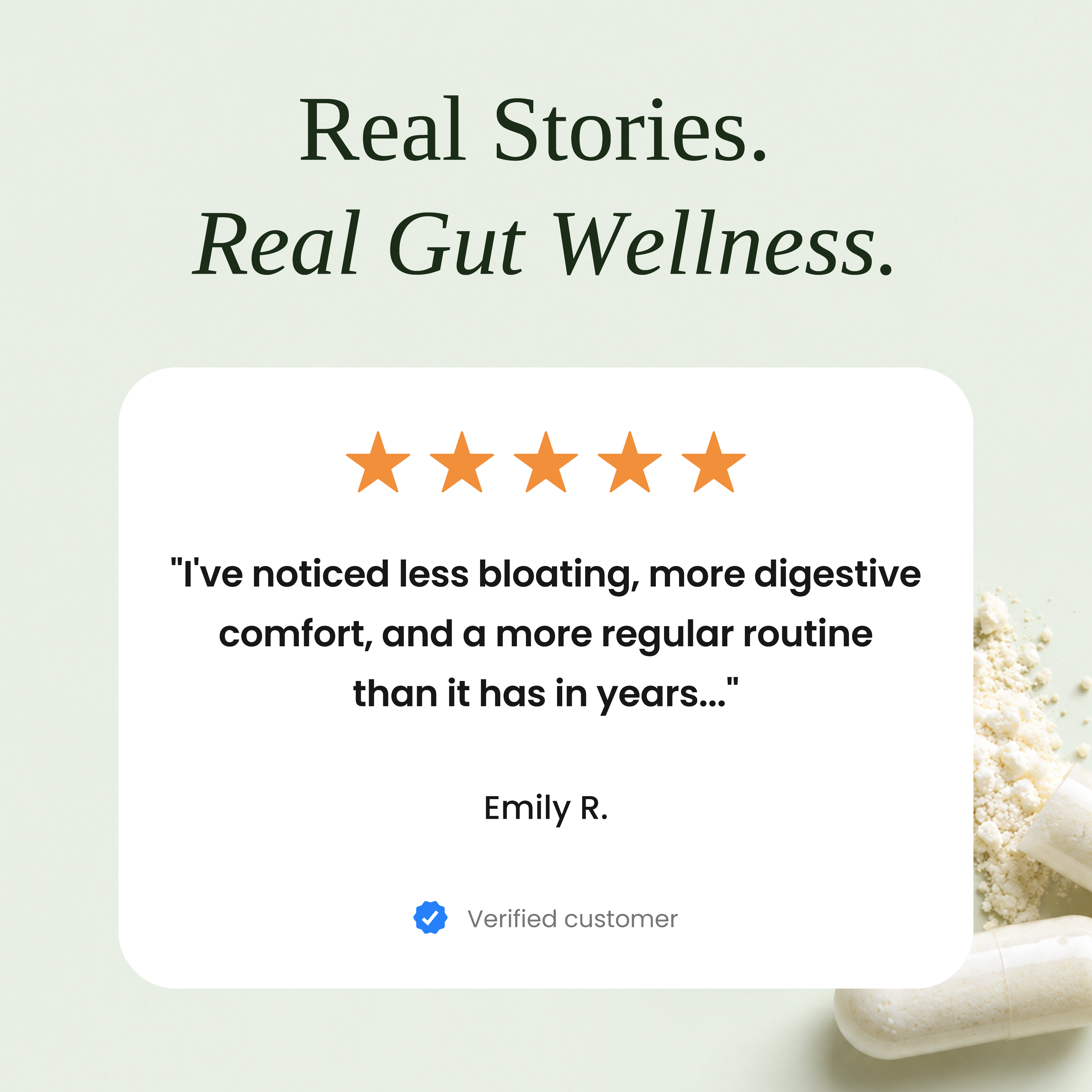 Gut Health – Advanced Synbiotic Formula (Prebiotics + Probiotics + Postbiotics)