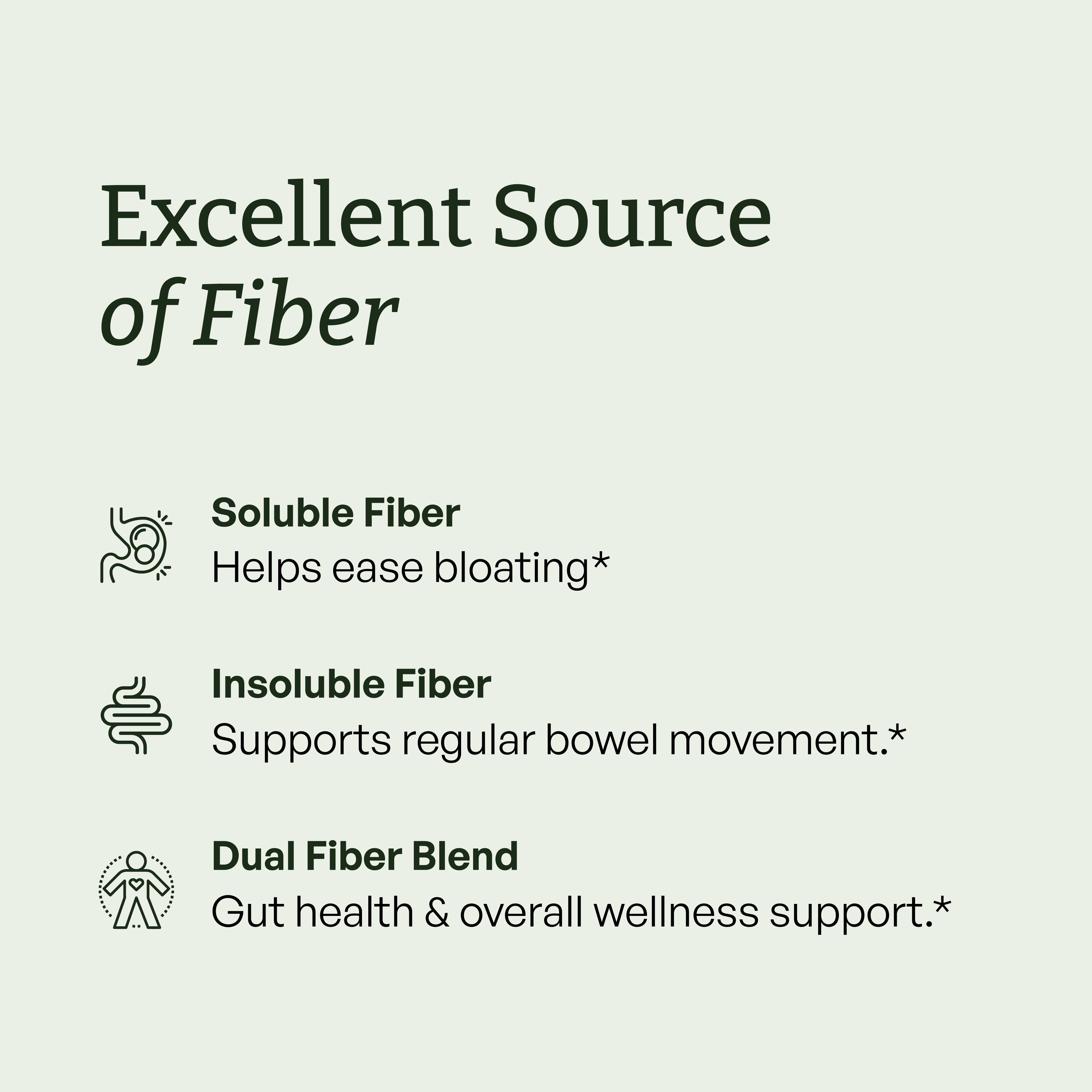 Fiber+ Prebiotic Fiber Boost